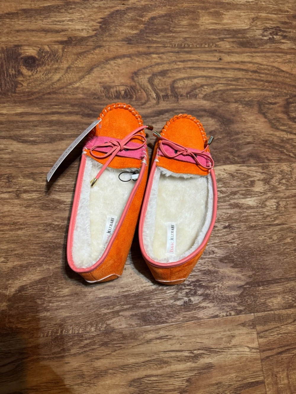 Size 42 EUR 10-11 US Isaac Mizrahi suede moccasins shoes